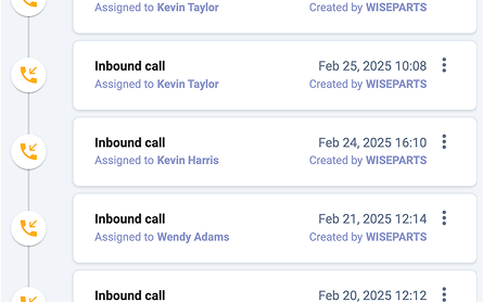 Stay close to customer activity